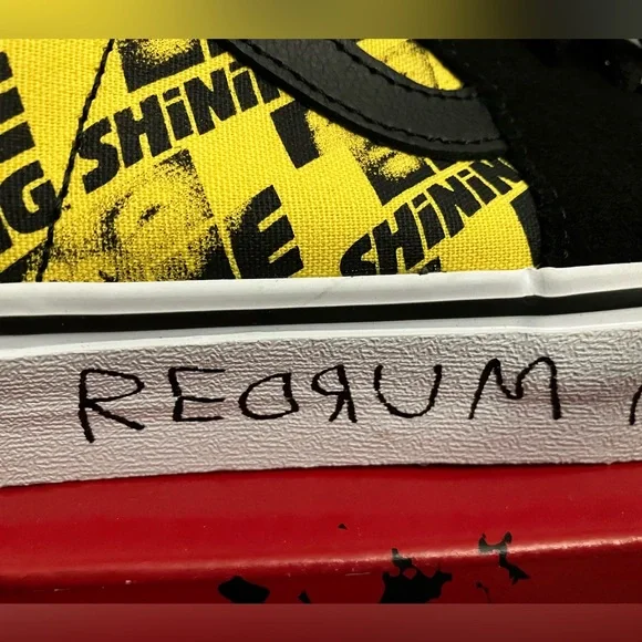 RARE Shoes Vans x House of Terror The Shining Sk8-Hi Horror Movie Sneakers NEW - Picture 7 of 16